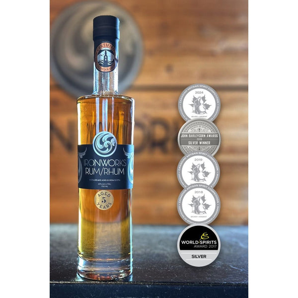 Rhum ambré Ironworks 750 ml