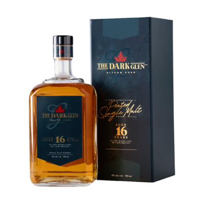 Glen Breton Gleann Dubh 16 Year Aged Peated Whisky, 750 ml