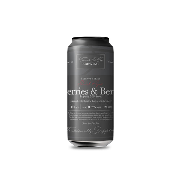 Tanner & Co Brewing Cherries & Berries Imperial Stout 473 ml