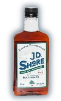J.D. Shore Black Rum 375 ml