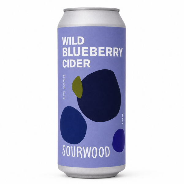 Sourwood Cider Cidre vieilli aux bleuets Denim 330 ml