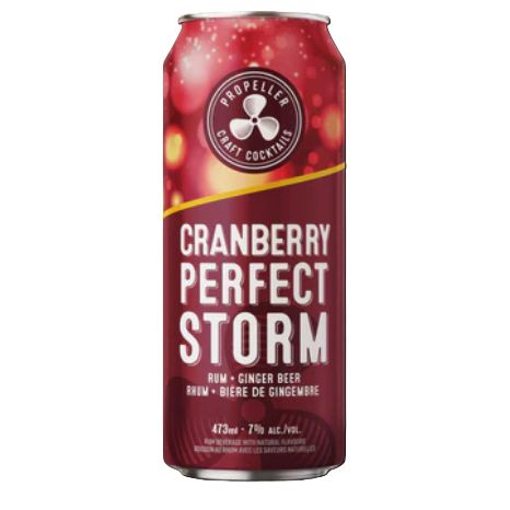 Propeller Cranberry Perfect Storm Single 473 ml can