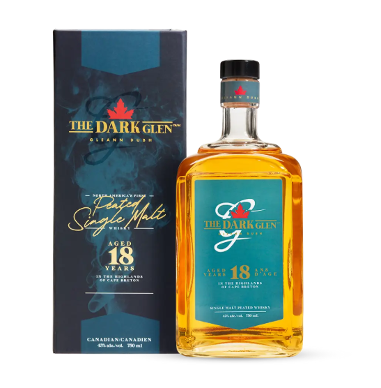 Glen Breton Gleann Dubh Whisky tourbé âgé de 16 ans, 750 ml