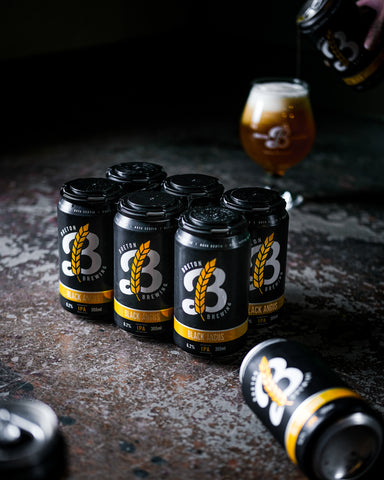 Breton Brewing Black Angus IPA 6 pack cans