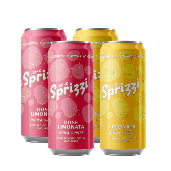 Sprizzi Vodka Lemonata 4 pack 355 ml cans