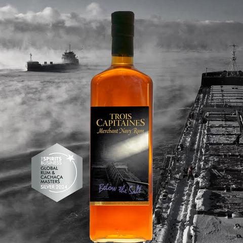 Below the Salt Distillery Trois Capitaines Merchant Navy Rum 750 ml