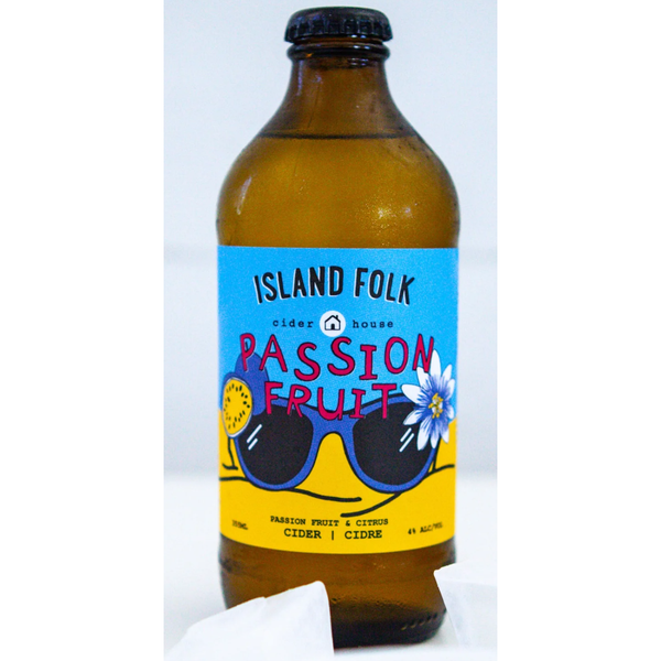 Island Folk Cider Passionfruit Cider 355 ml
