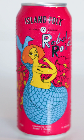 Island Folk Cider Rebel Rosé 4 pack cans