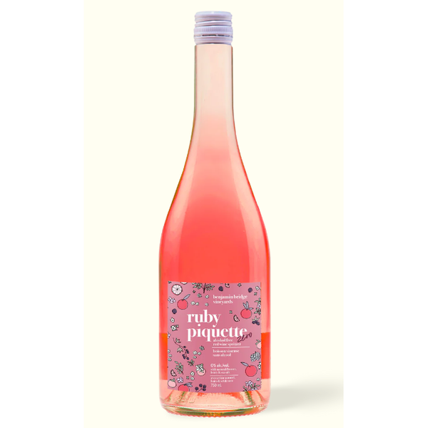 Benjamin Bridge Ruby Piquette Zero 750 ml