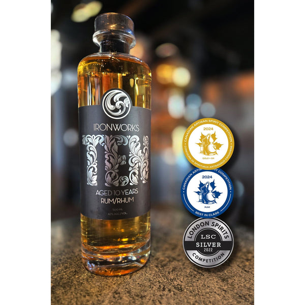 Ironworks Distillery TEN - Ten Year Aged Rum 500 ml