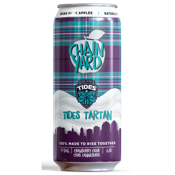 Chain Yard Tides Tartan Cider 473 ml Single Can