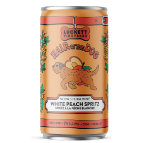 Luckett White Peach Wine Spritz 250 ml can