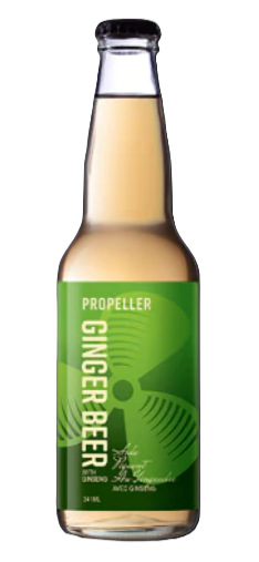 Propeller No-Alcohol Ginger Beer 341 ml bottle