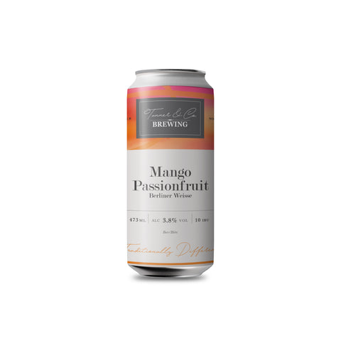Tanner & Co Mango Passionfruit Sour 4 pack cans