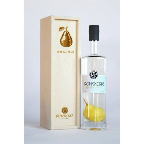 Ironworks Pear Eau de Vie, Pear in Bottle 750 ml