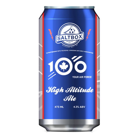 Saltbox Brewing RCAF Centennial Beer 4 pack cans