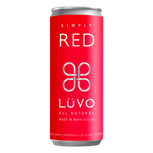 Luvo Cold Press Rouge canette de 250 ml