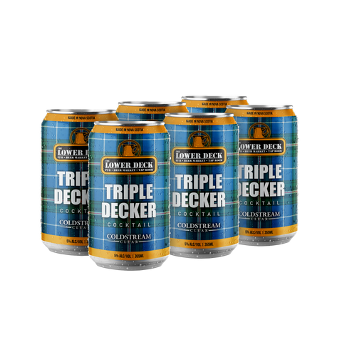 Coldstream Clear Triple Decker 6 pack cans