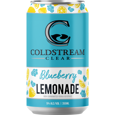 Limonade aux bleuets Coldstream Clear, paquet de 6 canettes