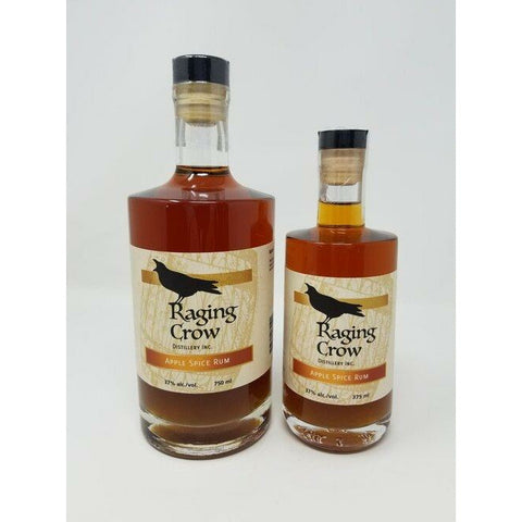 Raging Crow Distillery Apple Spice Rum 375 ml
