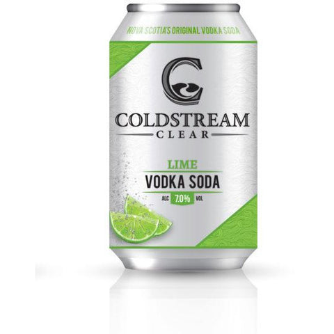Coldstream Clear Vodka Soda Lime 6 pack cans