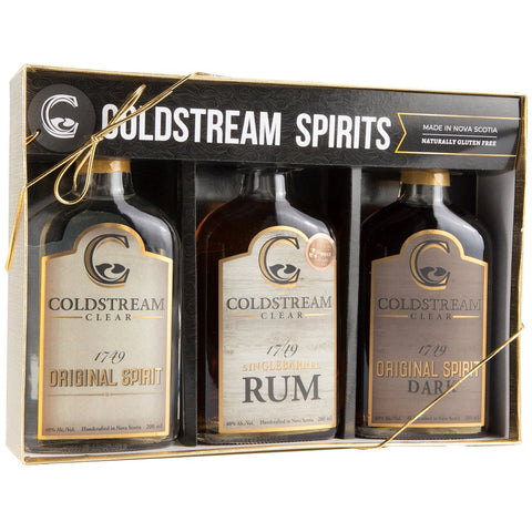 Coldstream Clear Rum Lovers Gift Box 3 x 200 ml