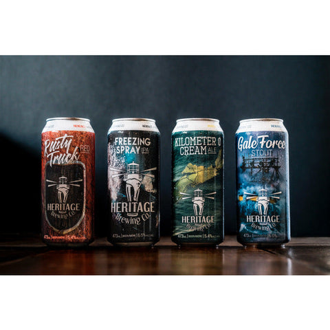 Heritage Brewing Assorted 4 pack cans