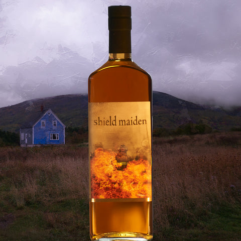 Sous la distillerie de sel Shield Maiden, Braggot distillé 750 ml
