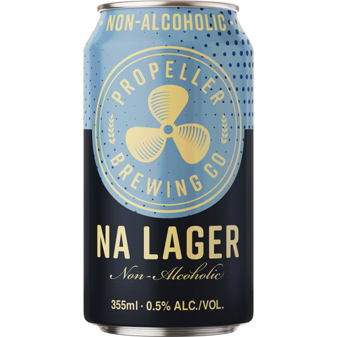 Propeller No-Alcohol Lager  4 Pack Cans