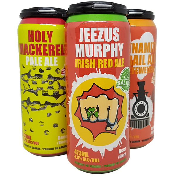Saltbox Brewing Assorted 4 pack cans