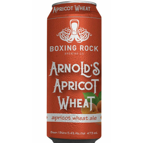 Boxing Rock Arnold's Apricot Wheat Ale 4 pack cans