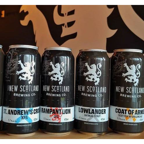 New Scotland Brewing Asst Lot de 4 canettes