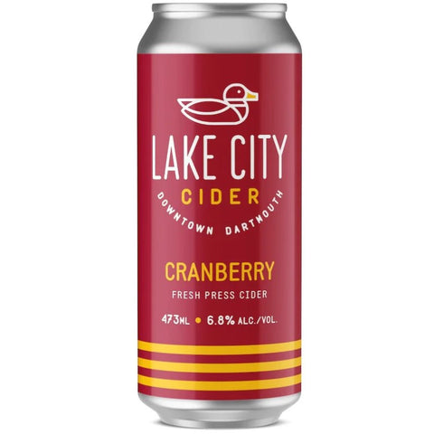 Cidre de canneberges Lake City 4 paquets