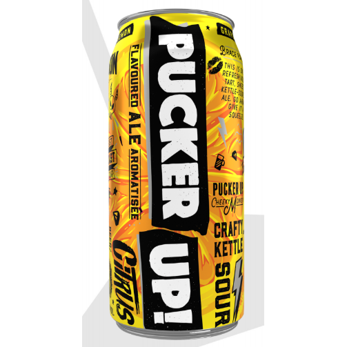 Garrison Pucker Up Citrus 4 pack cans