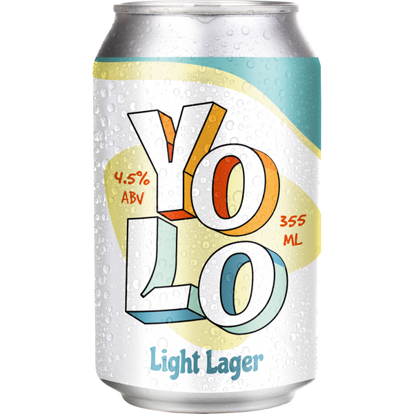 Annapolis Brewing YOLO Light Lager, paquet de 6